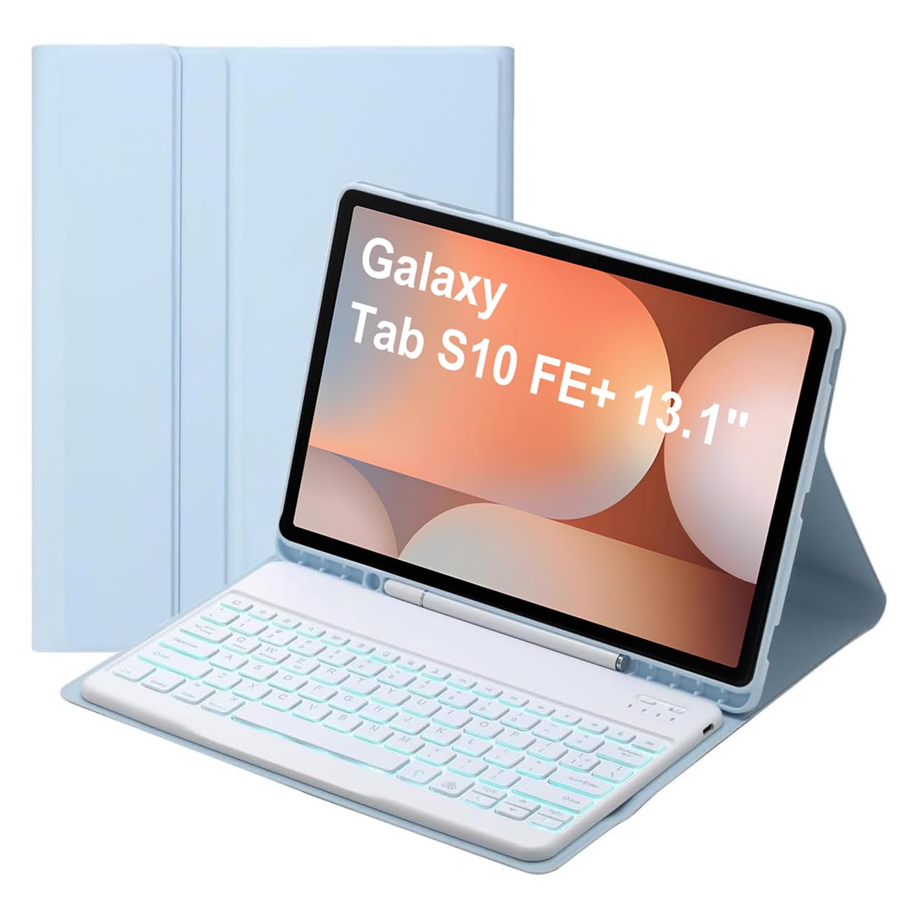TSATAULE Keyboard Case for Samsung Galaxy Tab S10 FE+ Plus 13.1